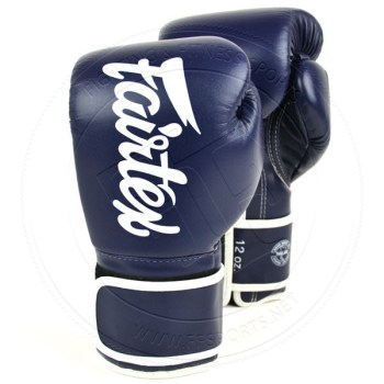 Fairtex BGV14 Lightweight Microfibre Boxing Gloves BlueWhite7